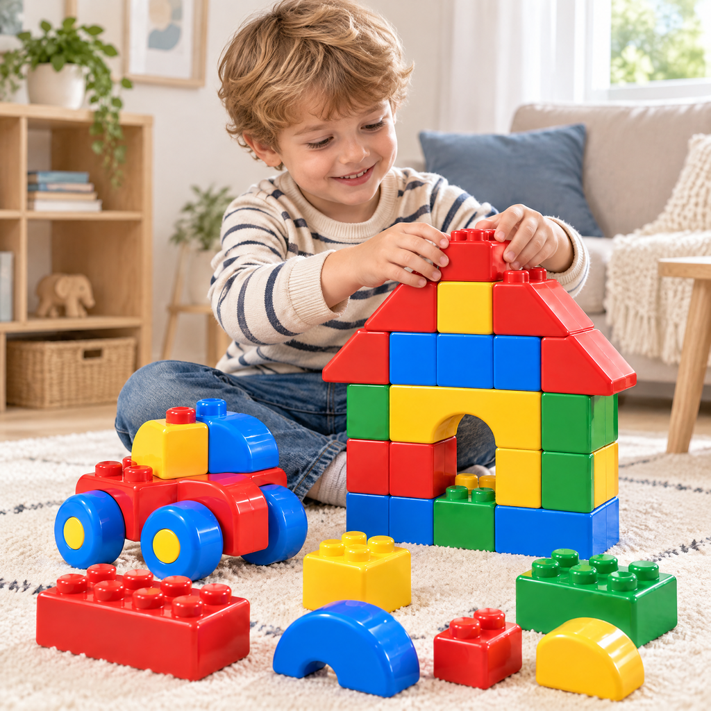 Valnermere™ Jumbo Colorful Building Block Set