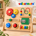 Valnermere™ Wooden Montessori Busy Board