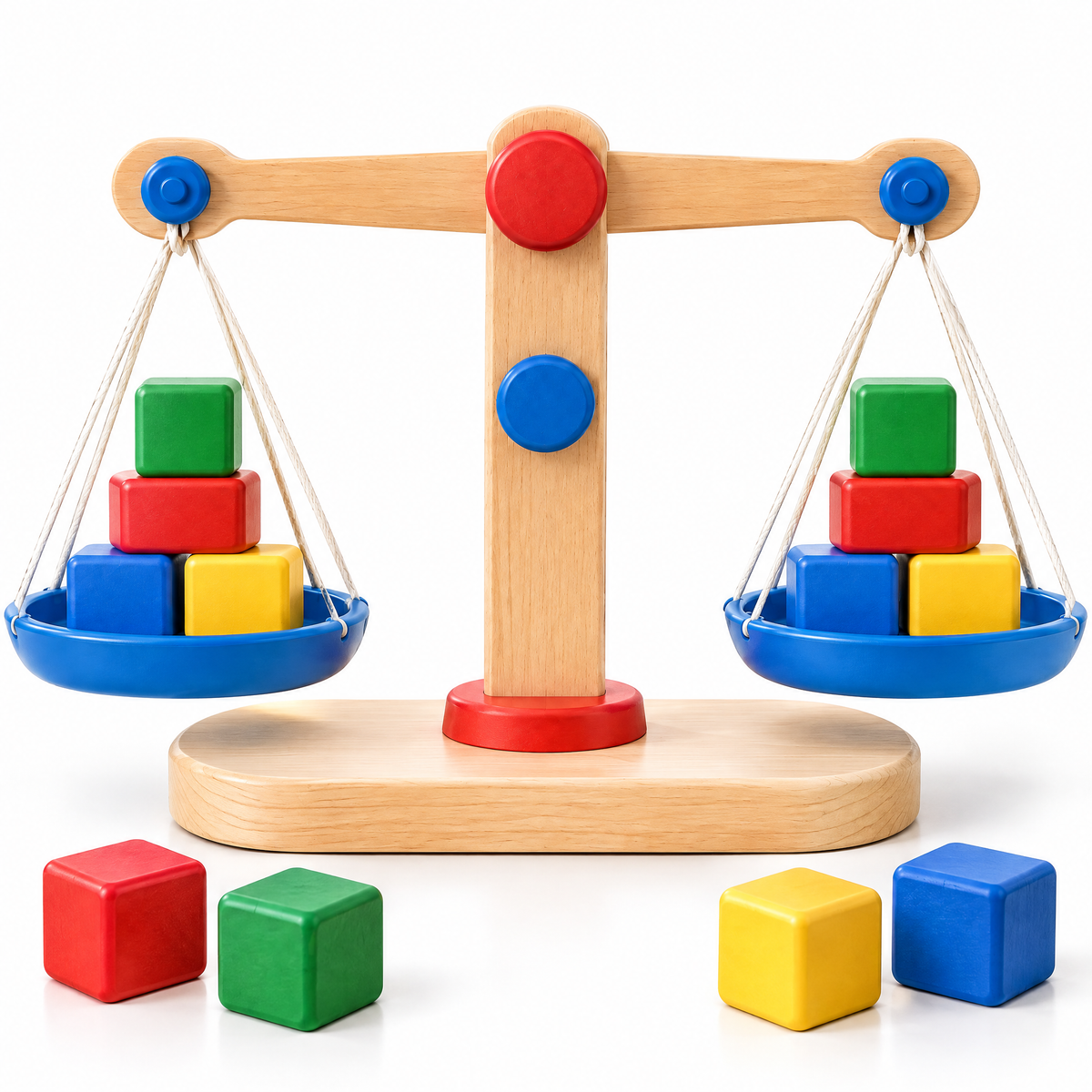 Valnermere™ Wooden Balance Scale Learning Toy