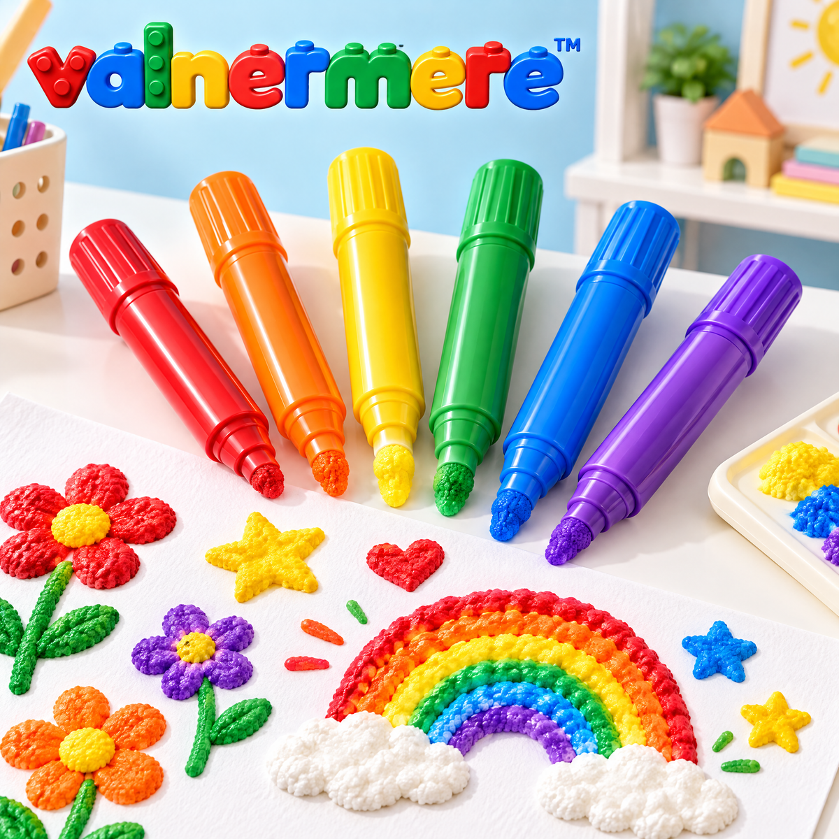 Valnermere™ Washable Dot Marker Art Set