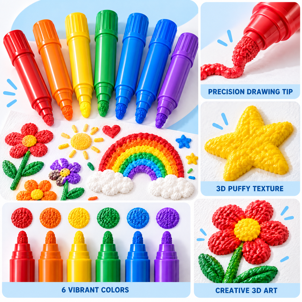 Valnermere™ Washable Dot Marker Art Set