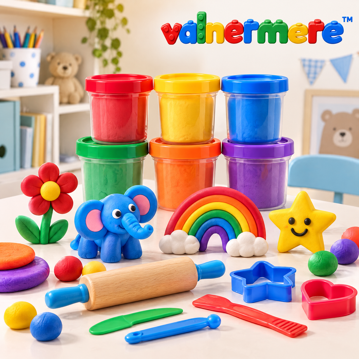 Valnermere™ Kids Modeling Dough Play Set