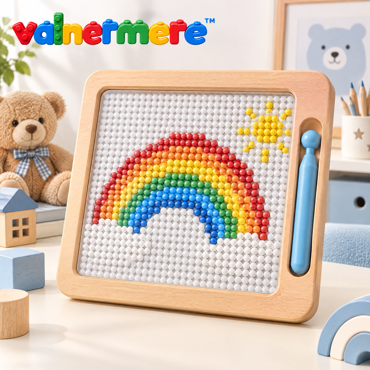 Valnermere™ Magnetic Bead Drawing Board