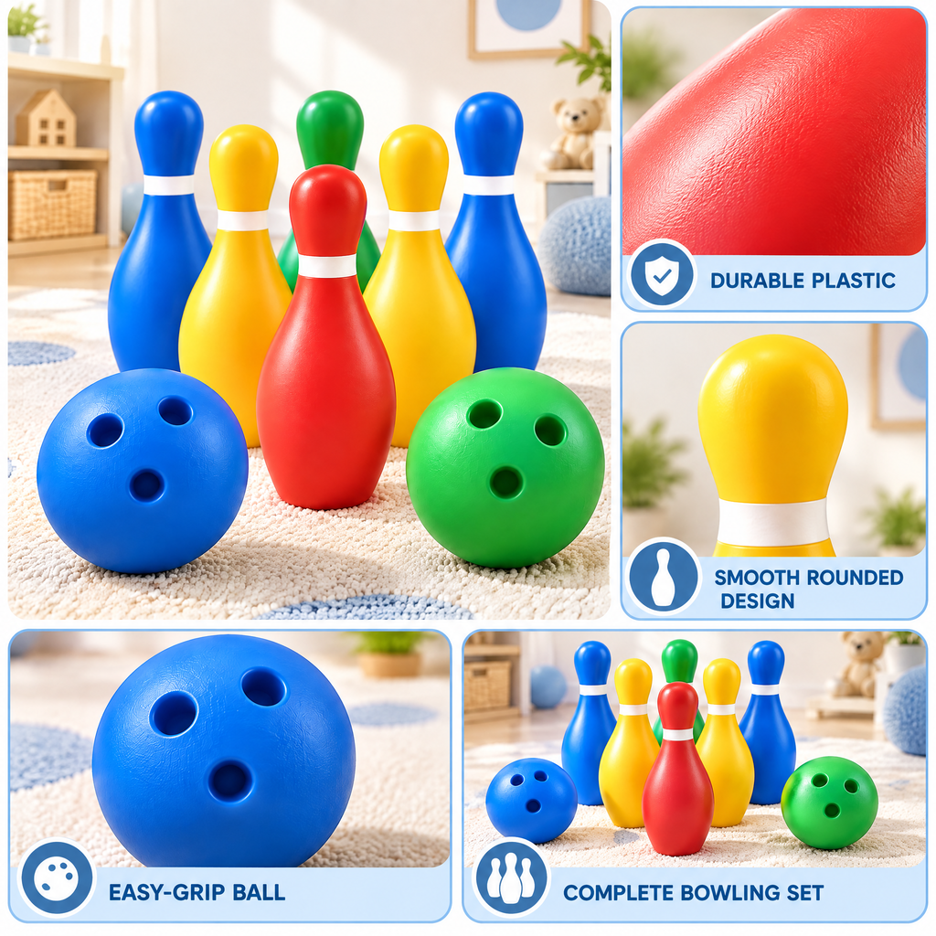 Valnermere™ Kids Indoor Bowling Set
