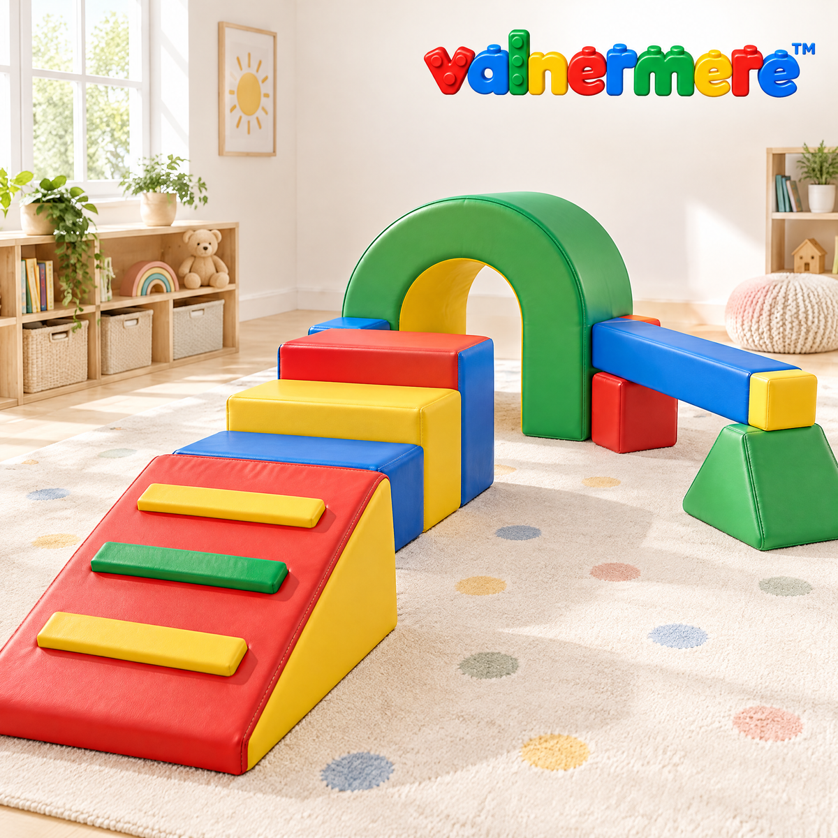 Valnermere™ Soft Play Climbing Block Set