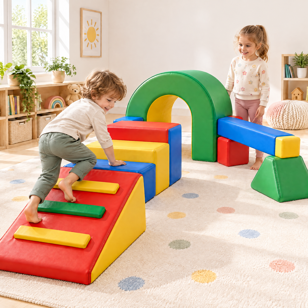 Valnermere™ Soft Play Climbing Block Set